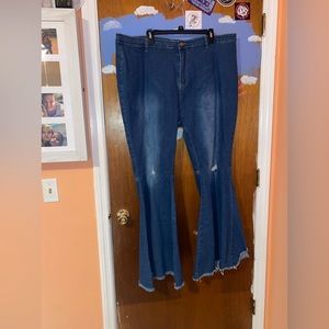 Shein Curve Flared Jeans